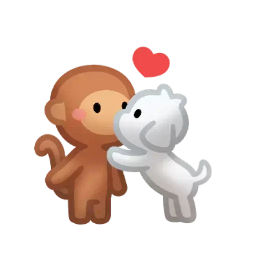 Sticker from the "CUTE LOVE" sticker pack