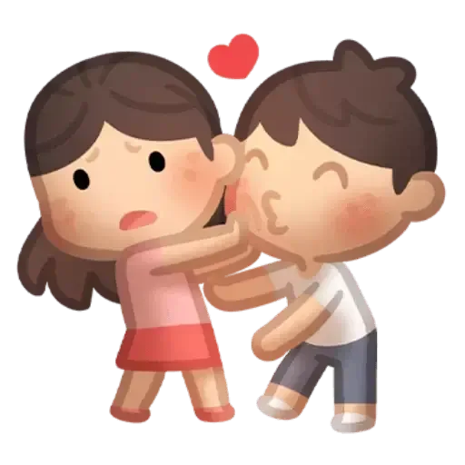 Sticker from the "CUTE LOVE" sticker pack