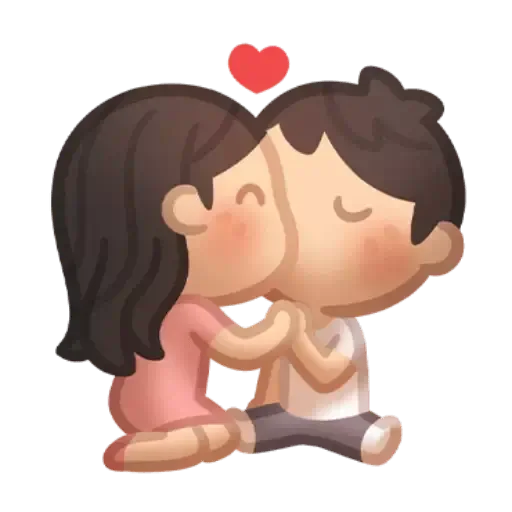 Sticker from the "CUTE LOVE" sticker pack