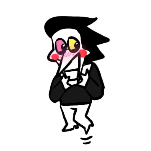 Sticker from the "spamton By Kvitsumi" sticker pack