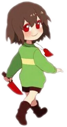 Sticker from the "Chara" sticker pack