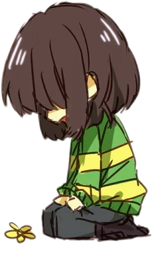 Sticker from the "Chara" sticker pack