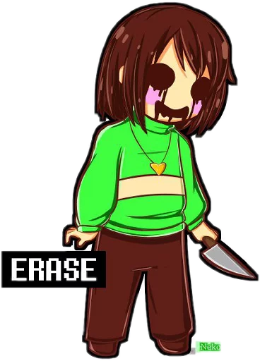 Sticker from the "Chara" sticker pack