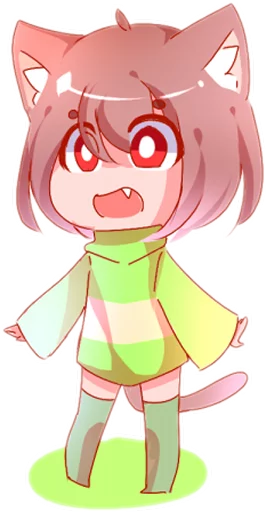 Sticker from the "Chara" sticker pack