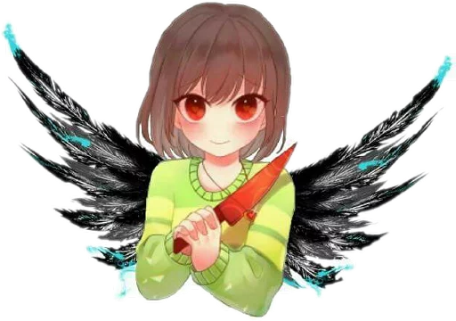 Sticker from the "Chara" sticker pack