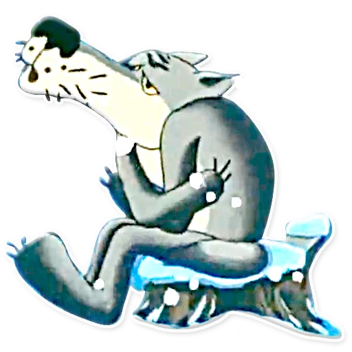 Sticker from the "Жил-был пёс" sticker pack