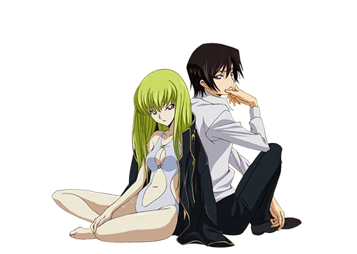 Sticker from the "Code Geass" sticker pack