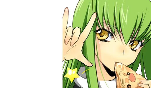 Sticker from the "Code Geass" sticker pack