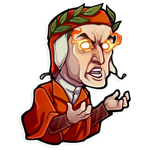 Sticker from the "Great Minds" sticker pack