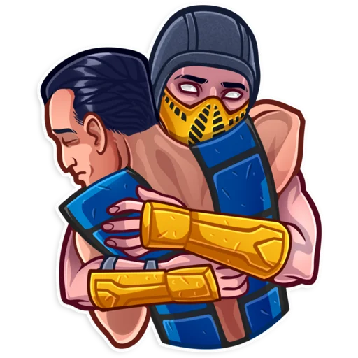 Sticker from the "Mortal Kombat" sticker pack