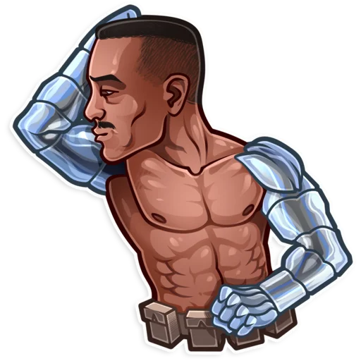 Sticker from the "Mortal Kombat" sticker pack