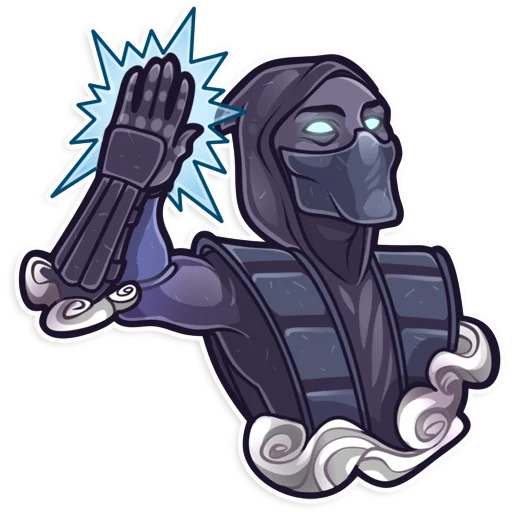 Sticker from the "Mortal Kombat" sticker pack