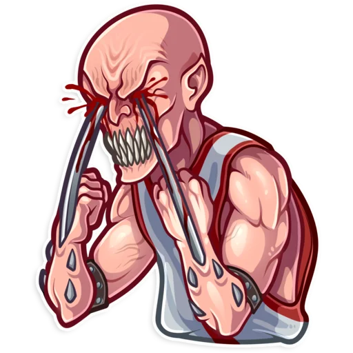 Sticker from the "Mortal Kombat" sticker pack