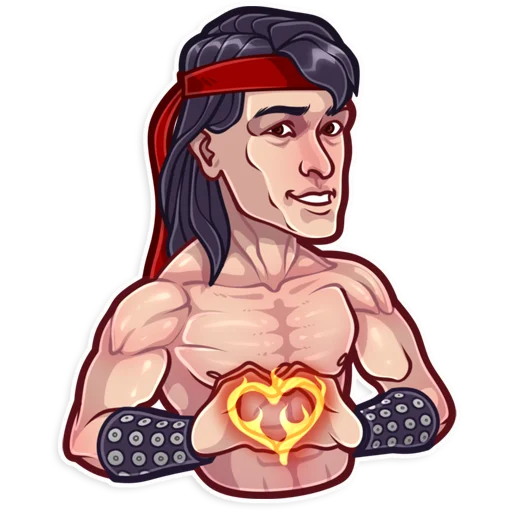 Sticker from the "Mortal Kombat" sticker pack