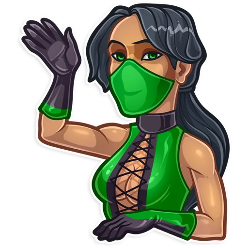 Sticker from the "Mortal Kombat" sticker pack