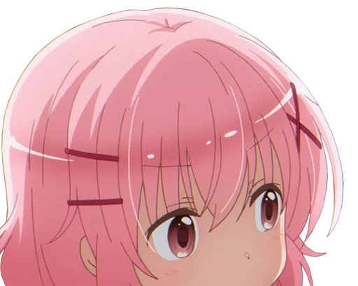 Sticker from the "Comic girls" sticker pack