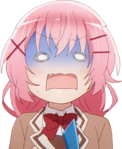 Sticker from the "Comic girls" sticker pack