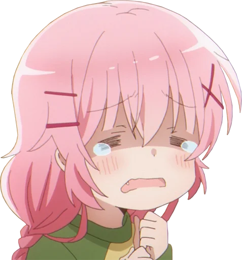 Sticker from the "Comic girls" sticker pack