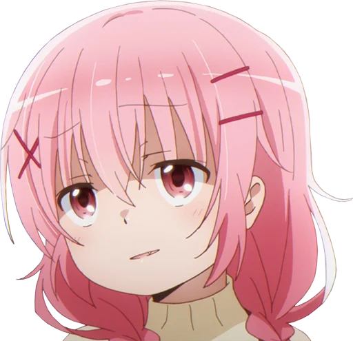 Sticker from the "Comic girls" sticker pack