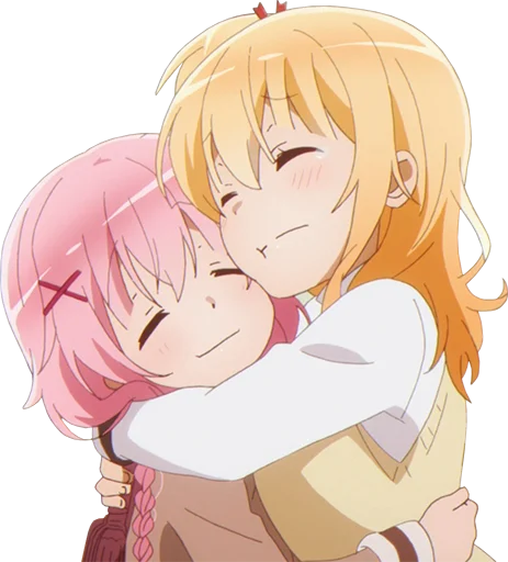 Sticker from the "Comic girls" sticker pack