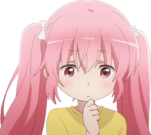 Sticker from the "Comic girls" sticker pack