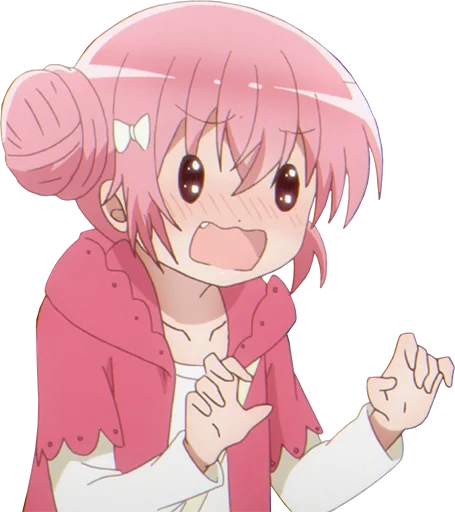 Sticker from the "Comic girls" sticker pack