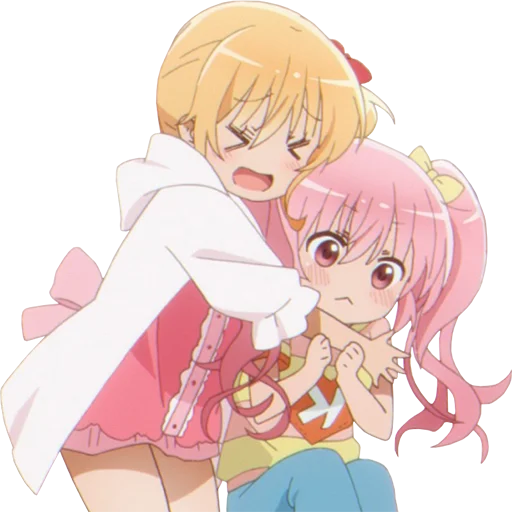 Sticker from the "Comic girls" sticker pack