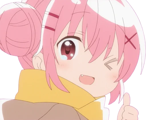 Sticker from the "Comic girls" sticker pack