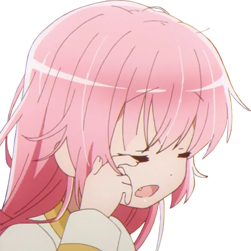 Sticker from the "Comic girls" sticker pack