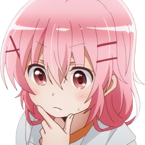 Sticker from the "Comic girls" sticker pack