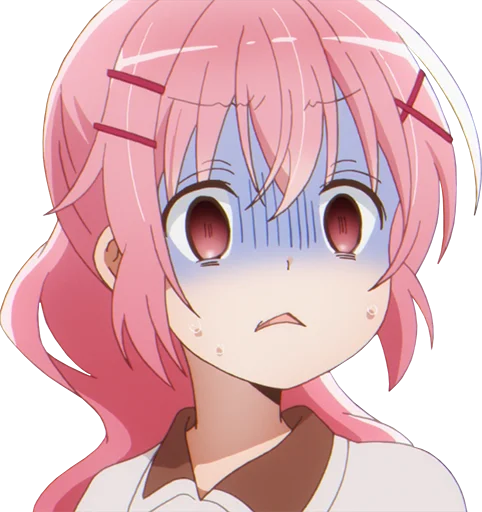 Sticker from the "Comic girls" sticker pack