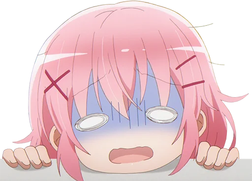 Sticker from the "Comic girls" sticker pack