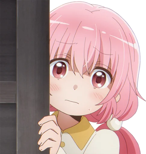 Sticker from the "Comic girls" sticker pack