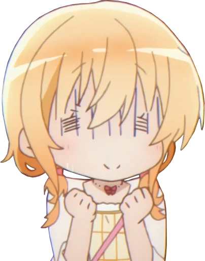 Sticker from the "Comic girls" sticker pack