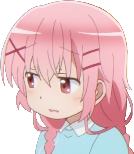 Sticker from the "Comic girls" sticker pack