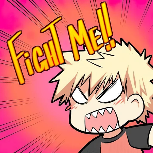 Sticker from the "My hero academia 2" sticker pack