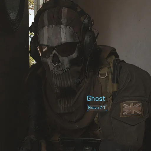 Sticker from the "GHOST / Call Of Duty" sticker pack