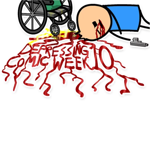 Sticker Cyanide and Depression Цианид и Депресси