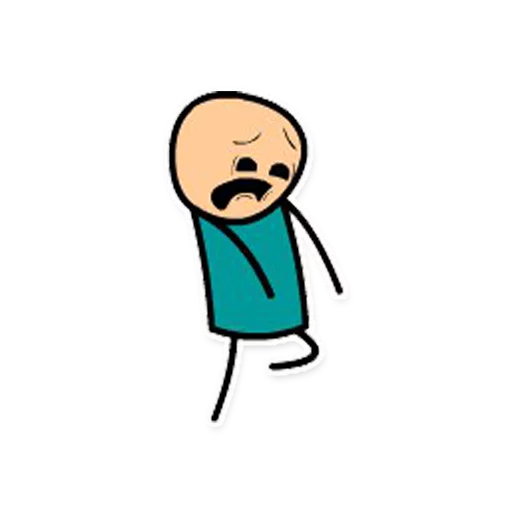 Sticker from the "Cyanide and Depression Цианид и Депресси" sticker pack