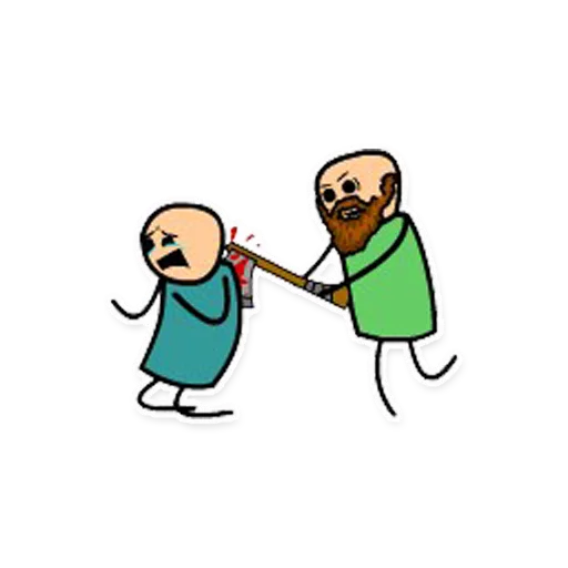 Sticker Cyanide and Depression Цианид и Депресси