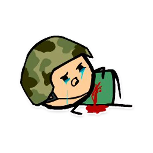 Sticker from the "Cyanide and Depression Цианид и Депресси" sticker pack