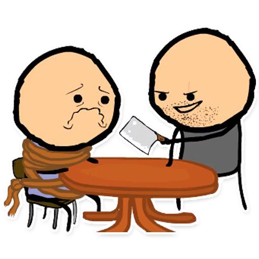 Стикер из набора "Cyanide and Depression Цианид и Депресси"