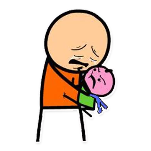 Sticker from the "Cyanide and Depression Цианид и Депресси" sticker pack