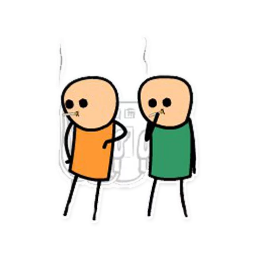 Sticker from the "Cyanide and Depression Цианид и Депресси" sticker pack