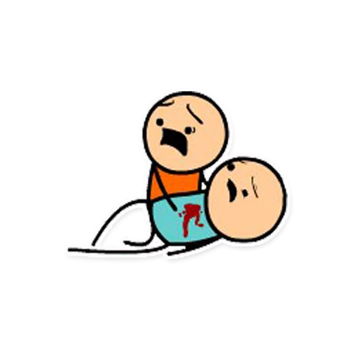 Sticker Cyanide and Depression Цианид и Депресси