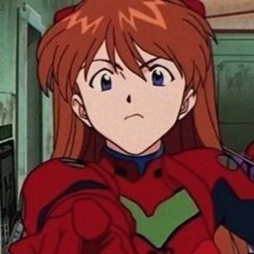 Sticker from the "Asuka Langley Soryu" sticker pack