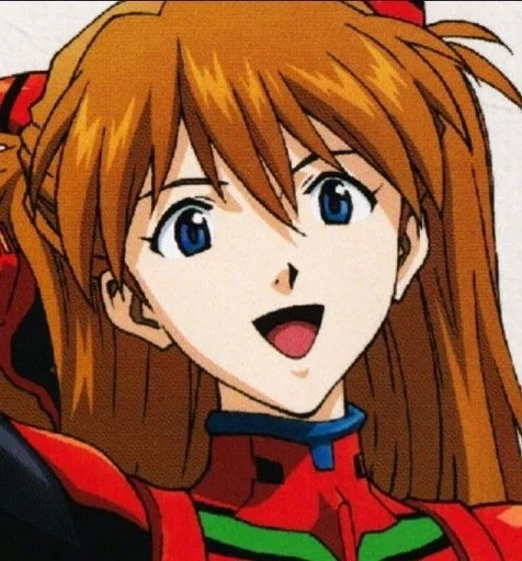 Sticker from the "Asuka Langley Soryu" sticker pack