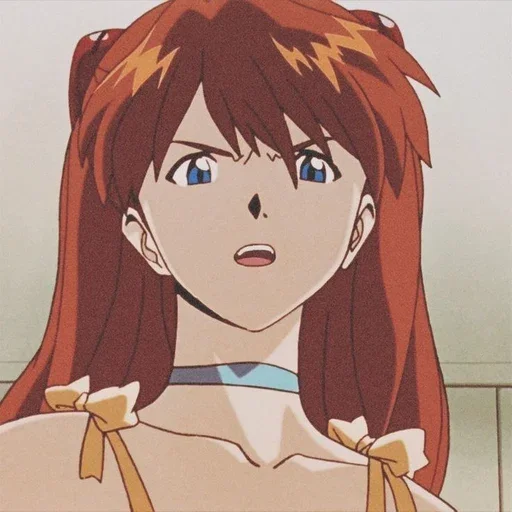 Sticker from the "Asuka Langley Soryu" sticker pack