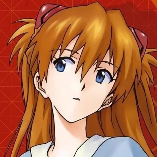 Sticker from the "Asuka Langley Soryu" sticker pack