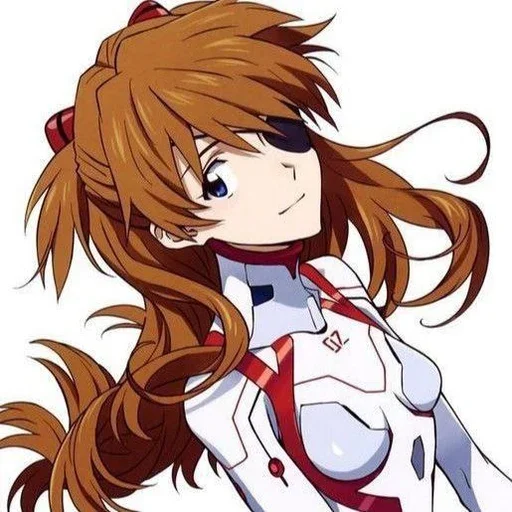 Sticker from the "Asuka Langley Soryu" sticker pack